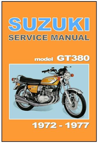 Suzuki GT380 Workshop Service Manual